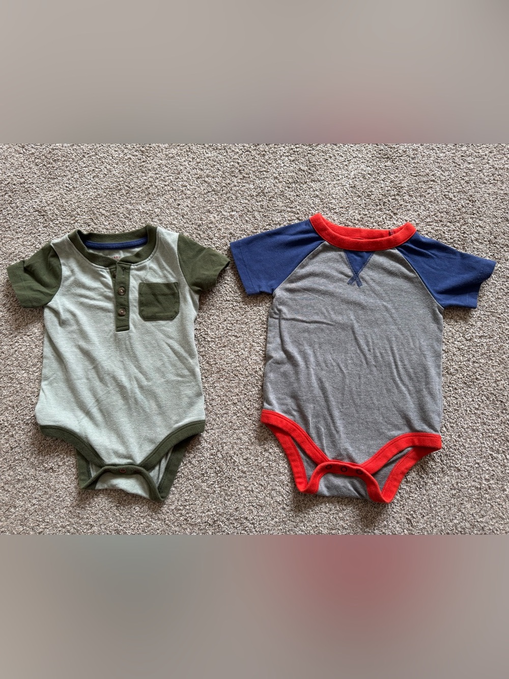 Cat & Jack Grey Onesie Set